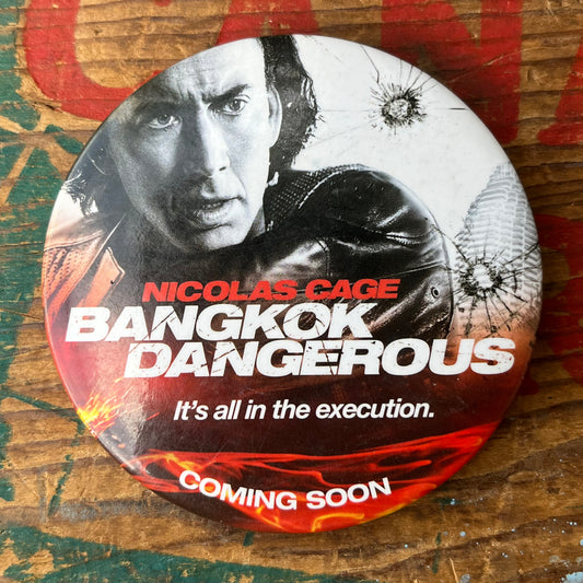 【USA】映画　缶バッジ　Bangkok Dangerous