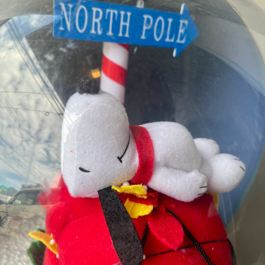 【USA vintage】Snoopy Snow Globe