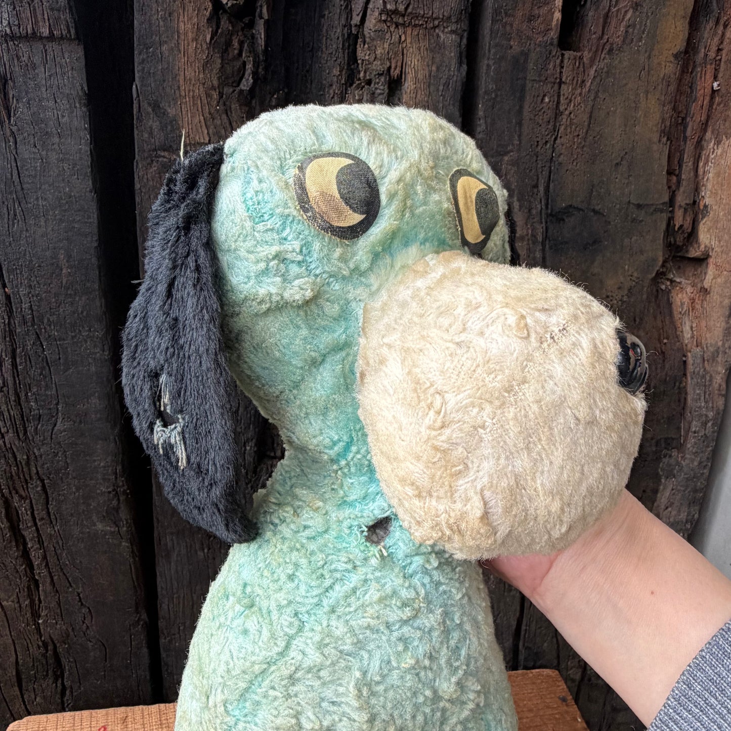 【USA vintage】Blue Dog Plush