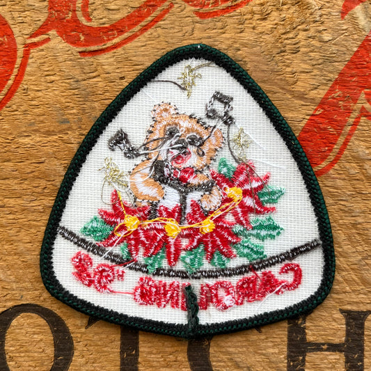 【USA vintage】Girl Scout Patch Caroling 92