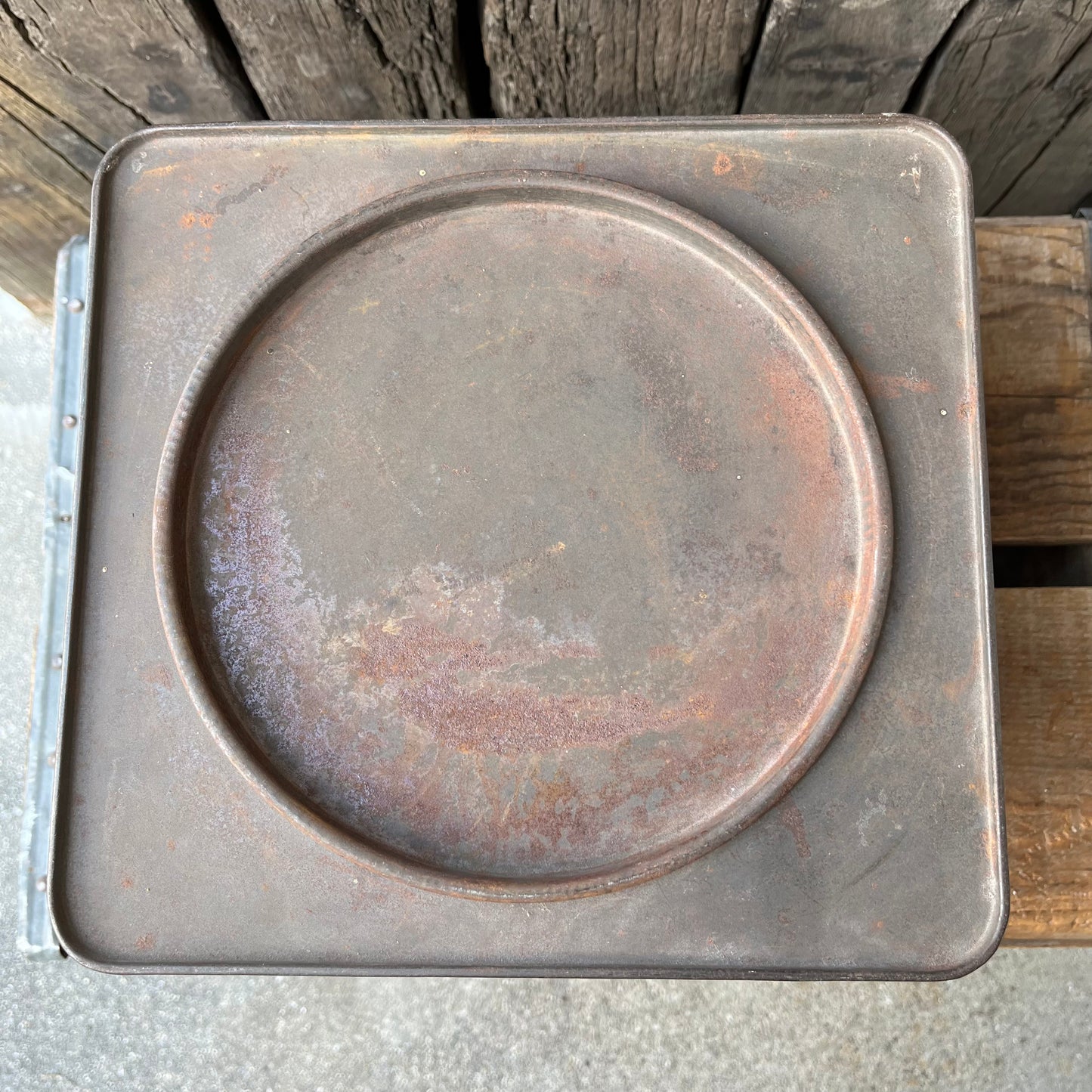 【vintage】“ROYAL BORINQUEN” TIN缶 レトロ缶