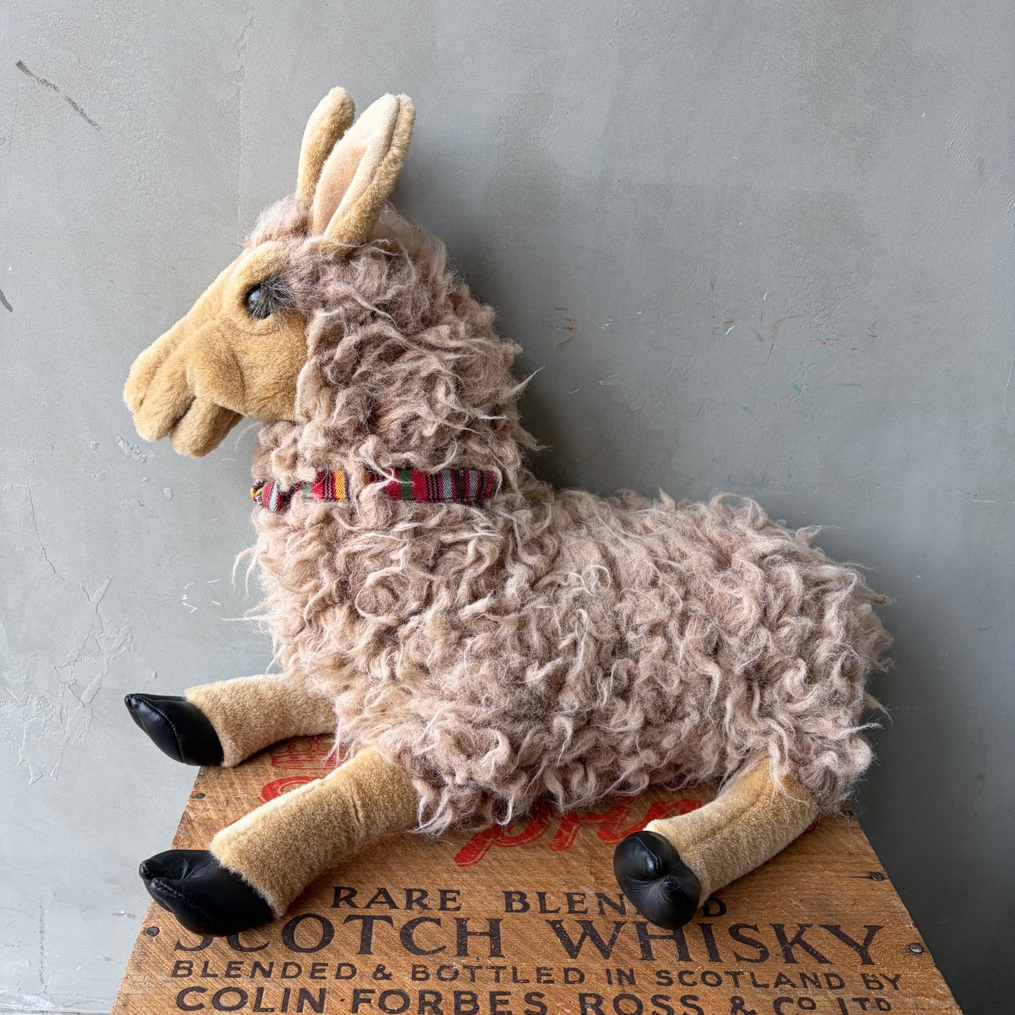 【USA vintage】Folkmanis, Inc. Llama Puppet
