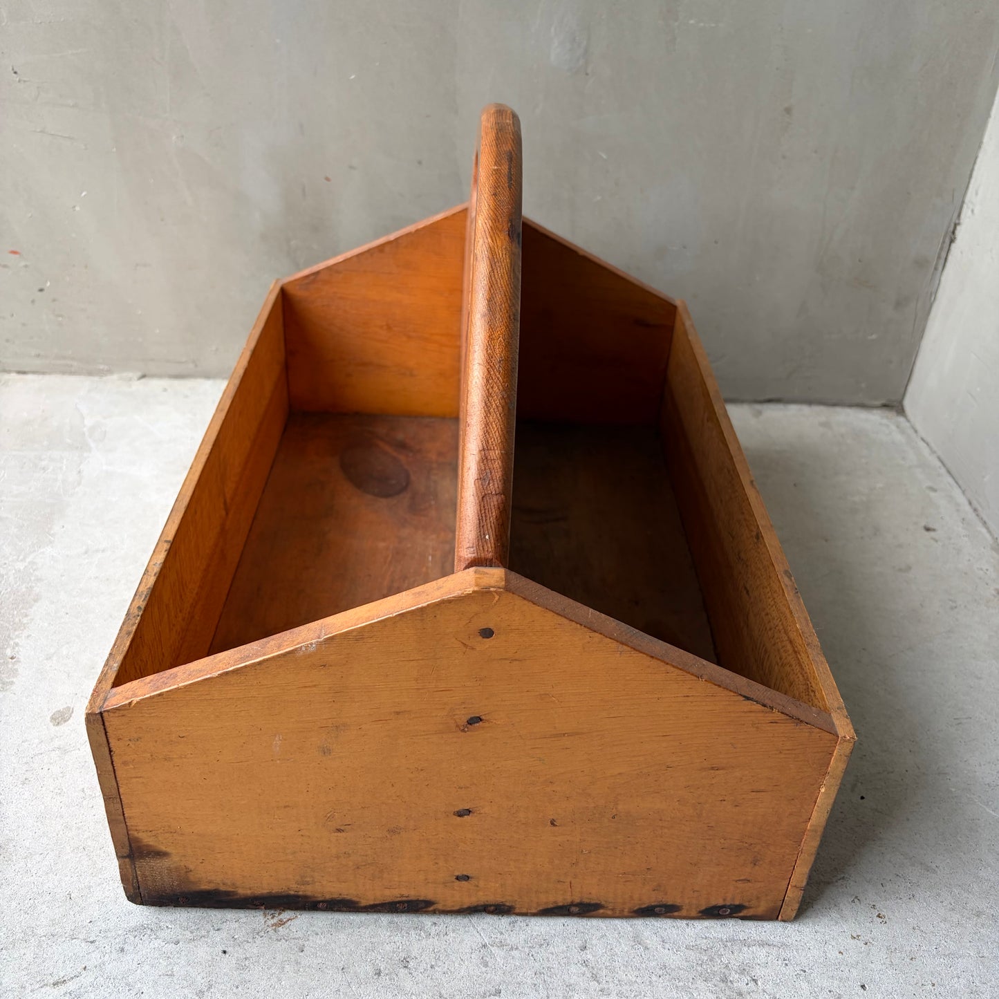 【USA vintage】Wooden Toolbox