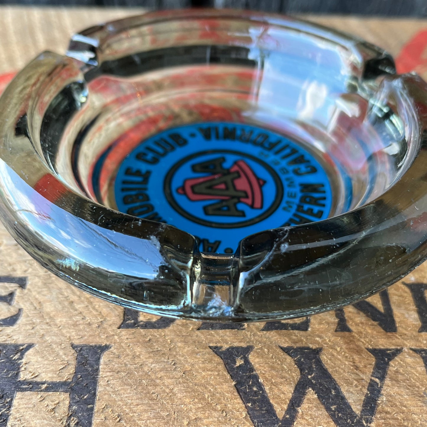 【USA vintage】AAA American Automobile Association Ashtray