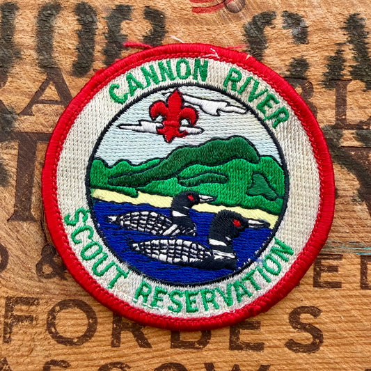 【USA vintage】Boy Scout Patch Cannon River