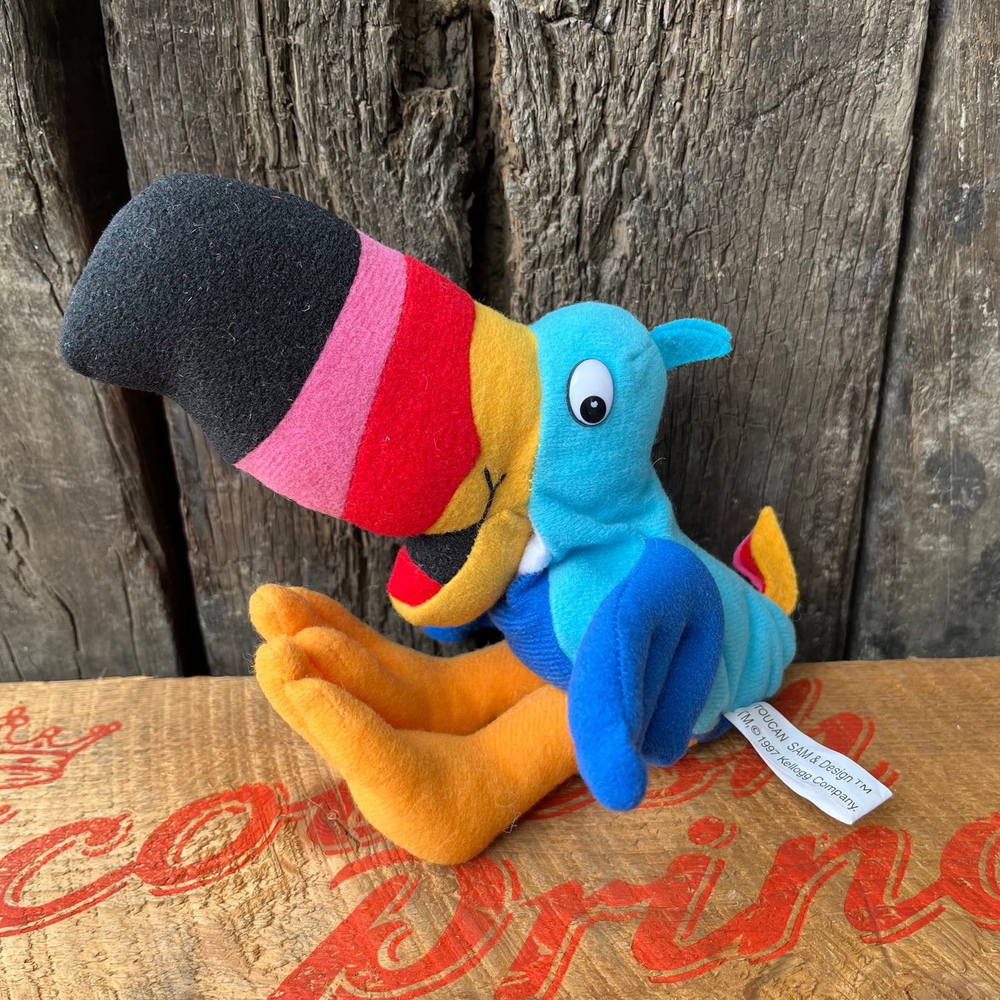 【USA vintage】Kellogg’s Bean Bag Plush Toucany Sam