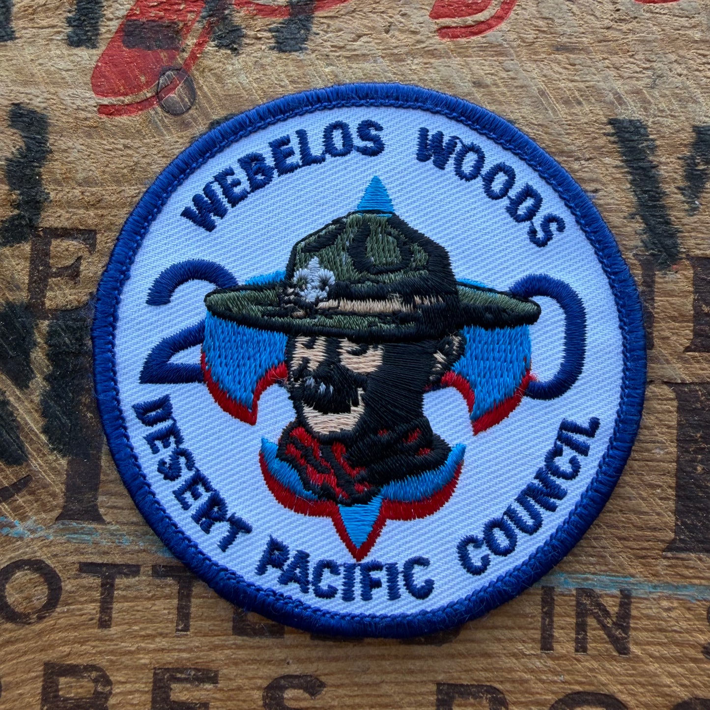 【USA vintage】Boy Scout WEBELOS WOODS Patch