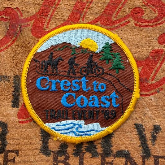 【USA vintage】Boy Scout Crest to Coast Patch