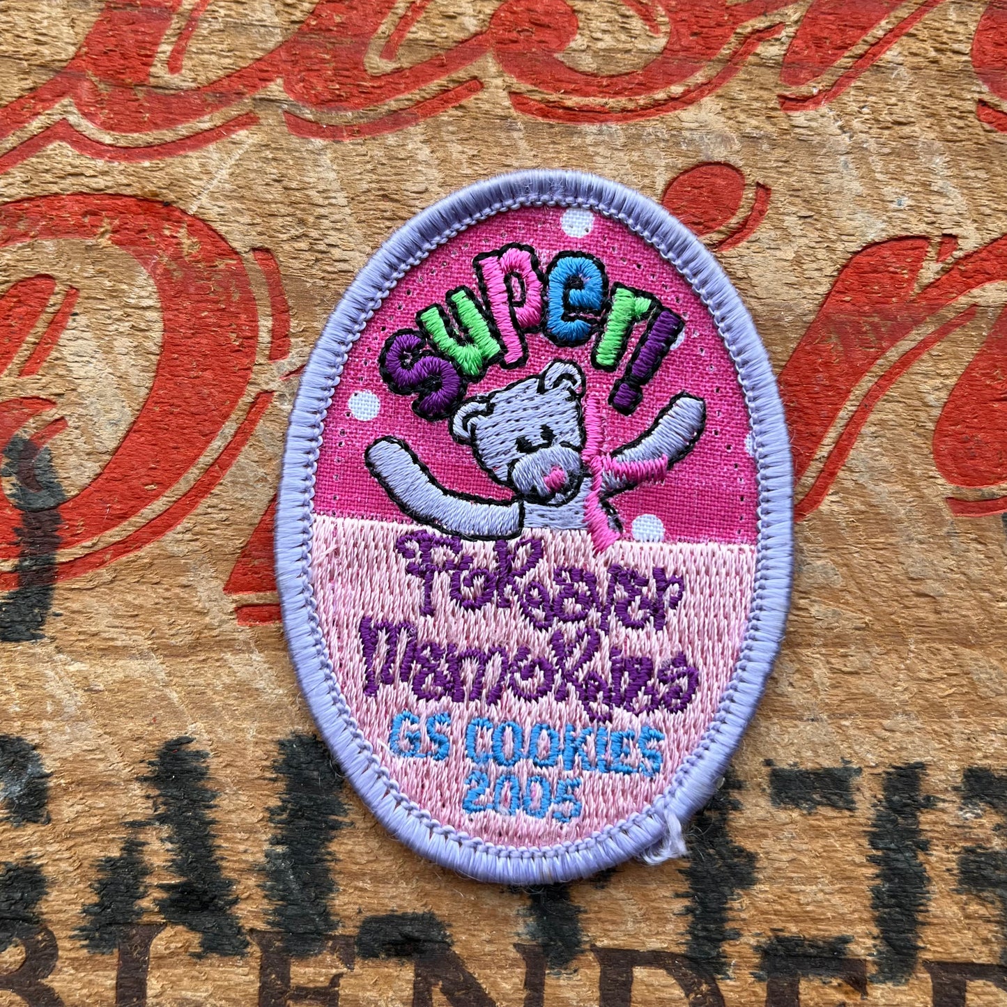 【USA vintage】Girl Scout Patch Super！