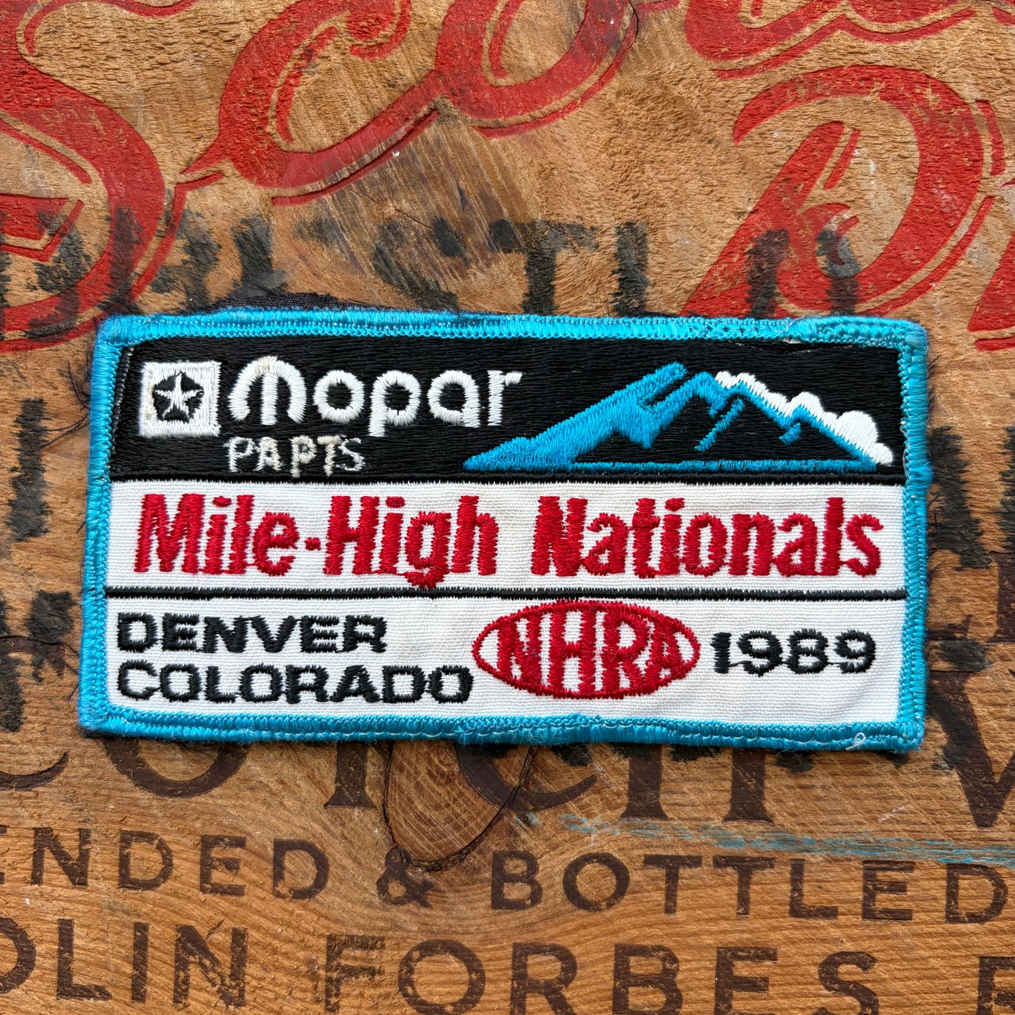 【USA vintage】Mile-High Nationals Patch