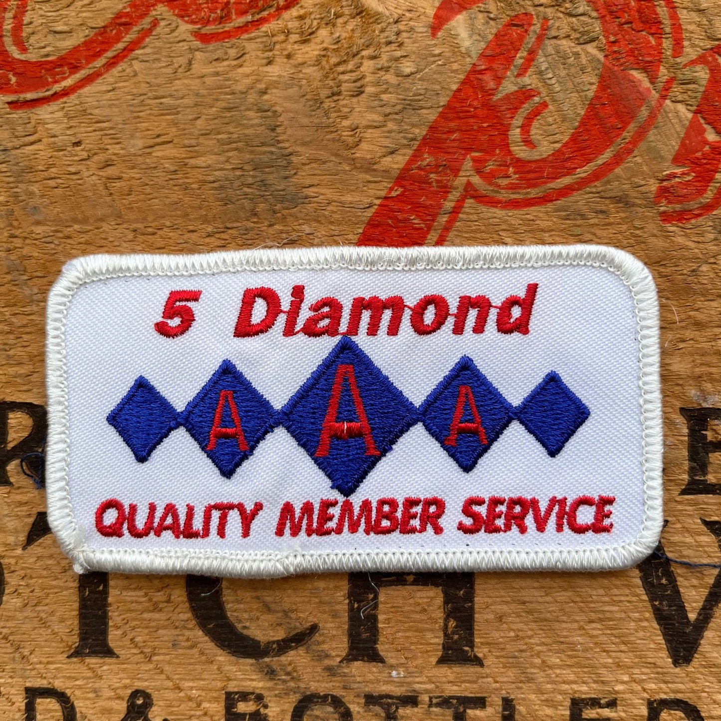 【USA vintage】AAA American Automobile Association Patch