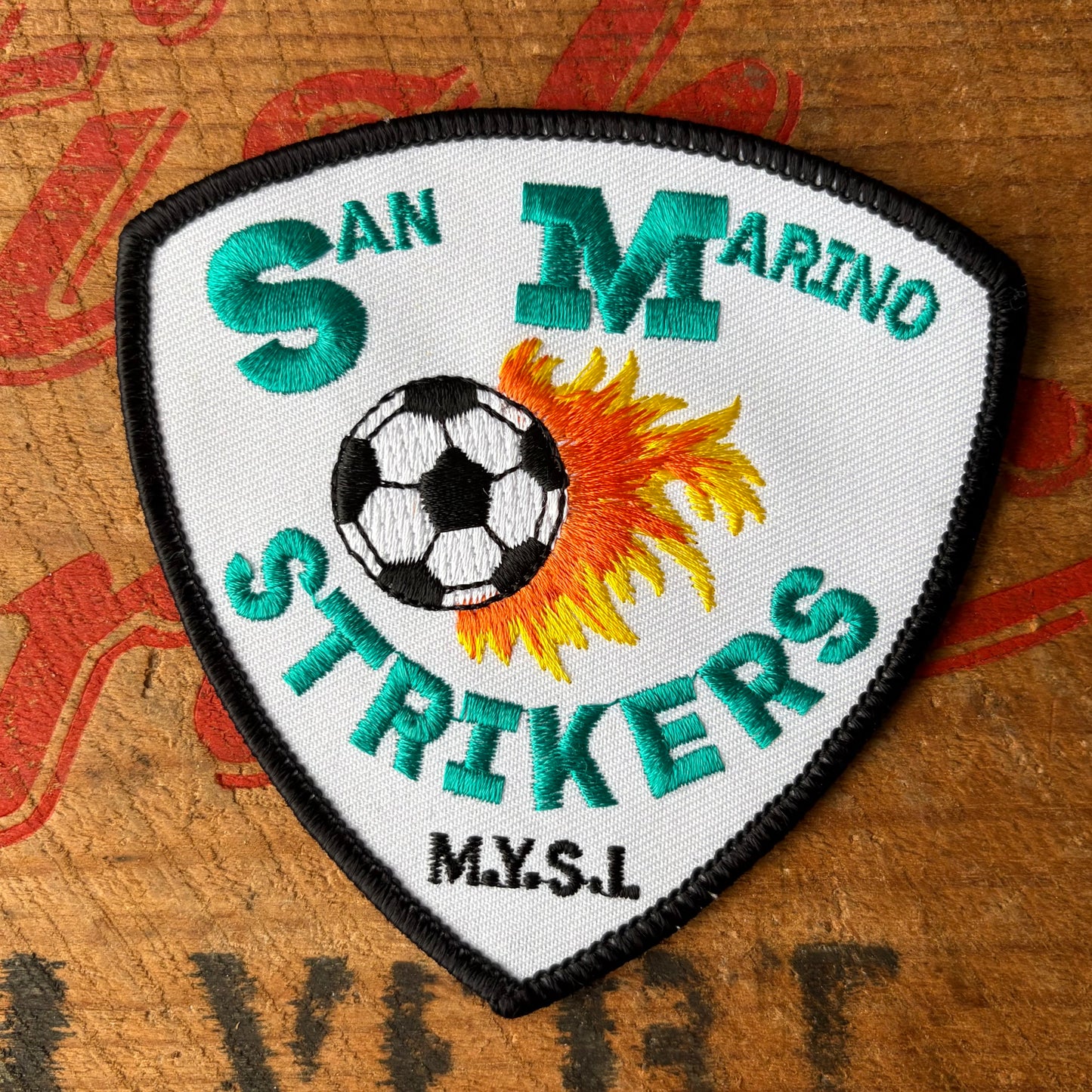 【USA vintage】SAN MARINO STRIKERS Patch