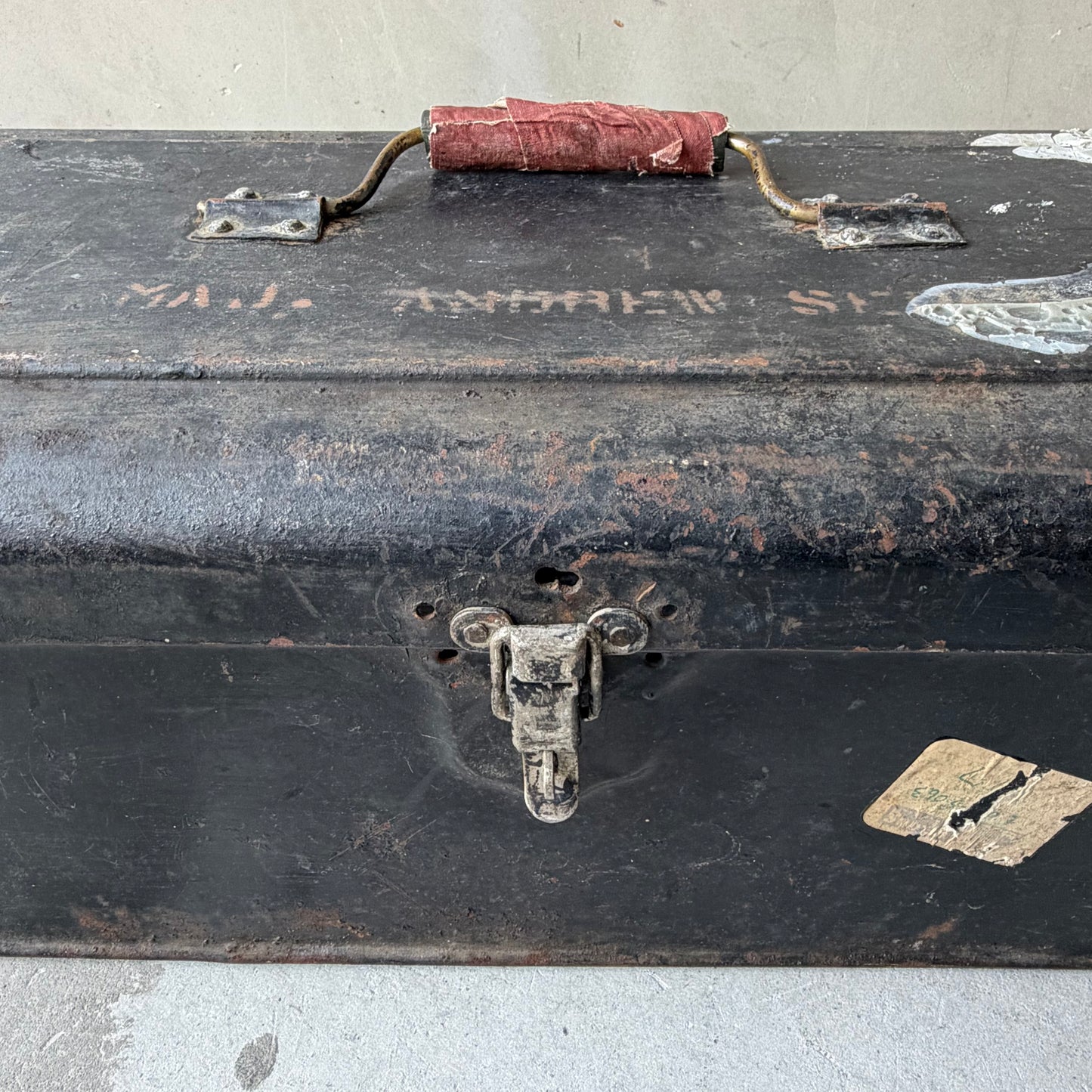 【USA vintage】Iron Toolbox