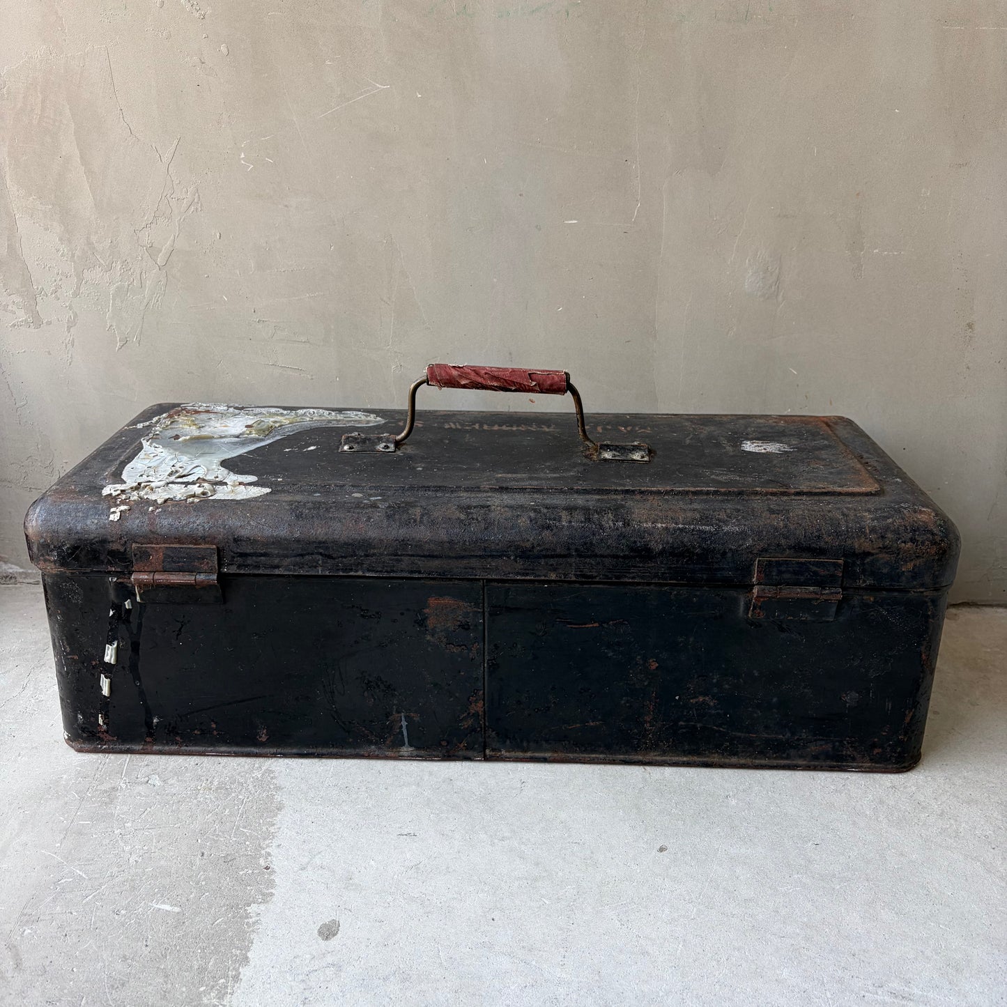 【USA vintage】Iron Toolbox