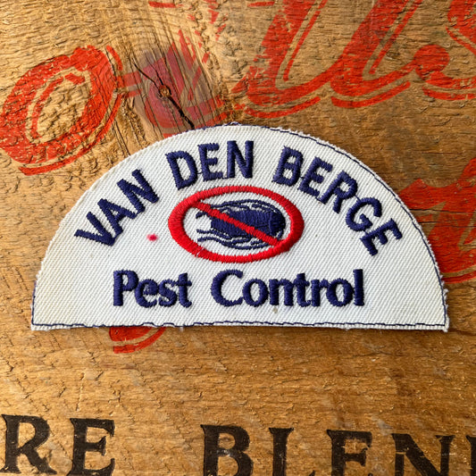 【USA vintage】VAN DEN BERGE Patch