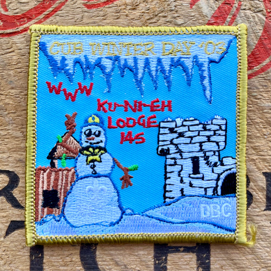 【USA vintage】Boy Scout Patch KU-NI-EH LODGE