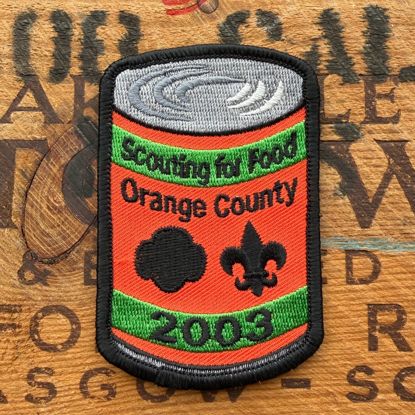 【USA vintage】Boy Scout Orange Country 03 Patch