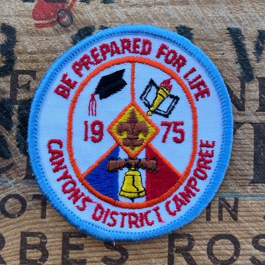 【USA vintage】Boy Scout Patch Be Prepared For Life