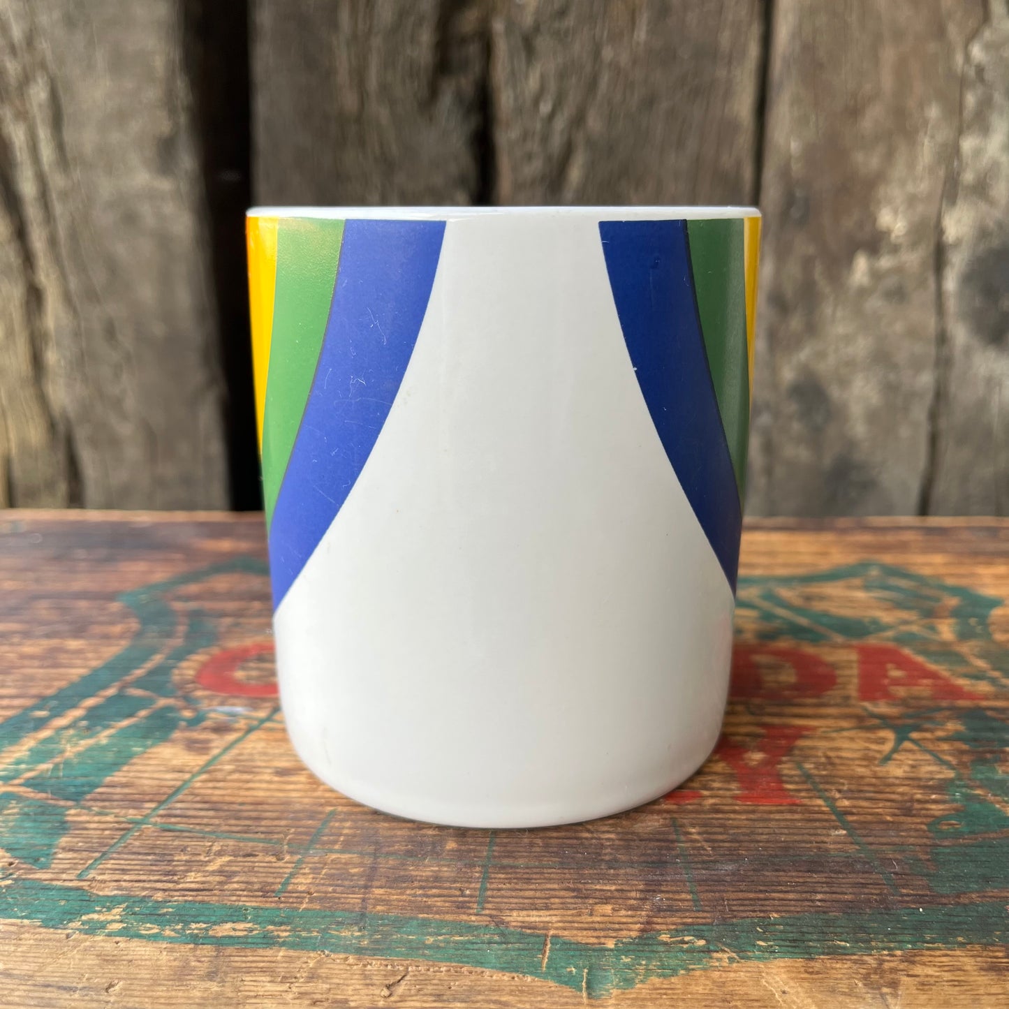 【USA vintage】’84 F.T.D.A. Rainbow Mug