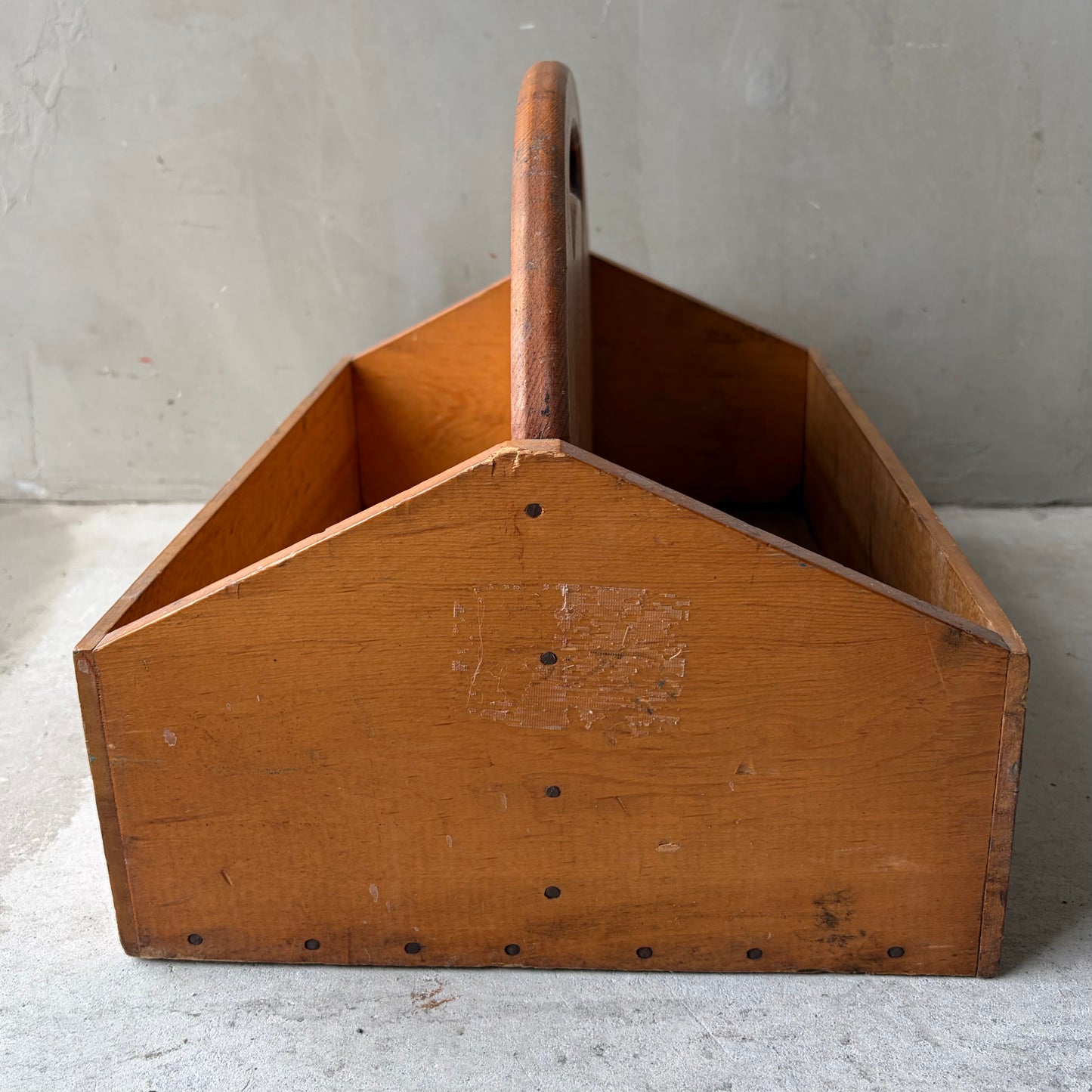 【USA vintage】Wooden Toolbox