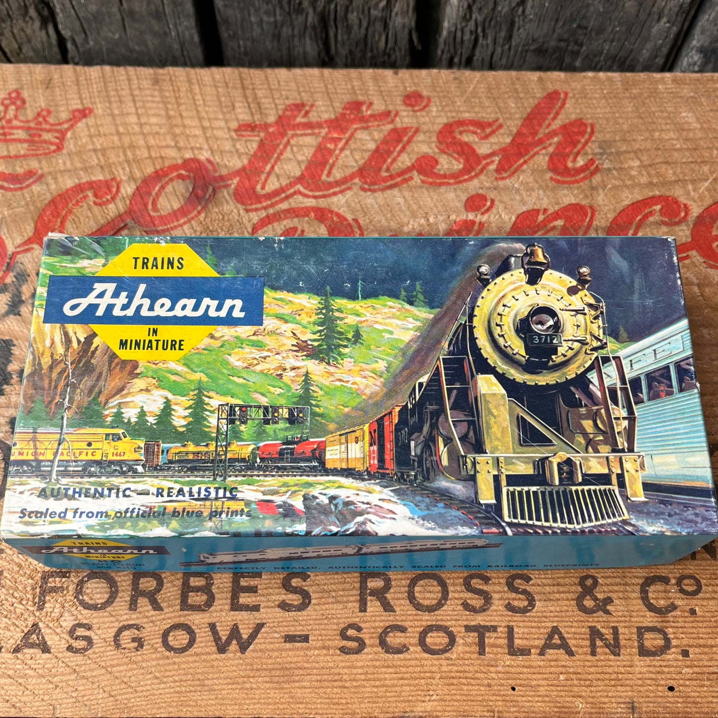 【USA vintage】ATHEARN 5743 40 FT CONTAINER 2-PACK HANJIN