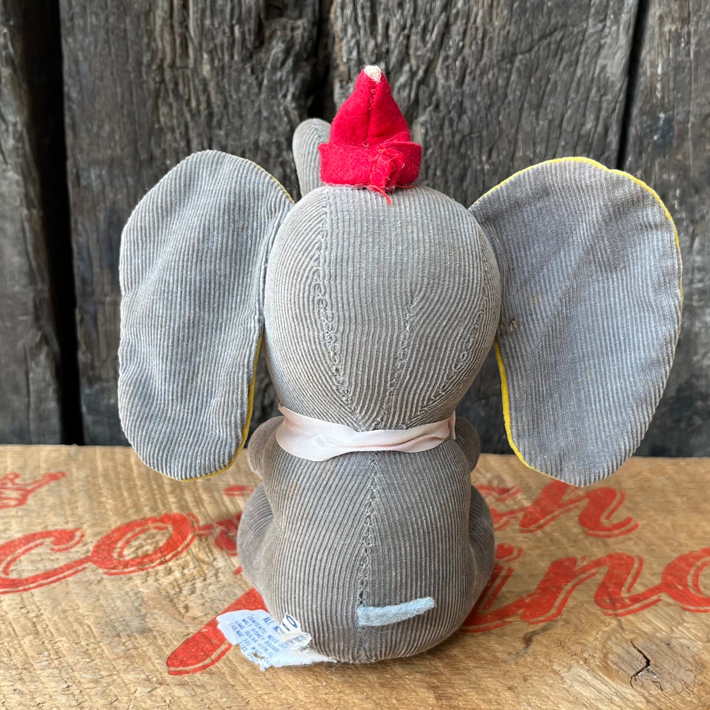 【USA vintage】Dumbo Corduroy Plush