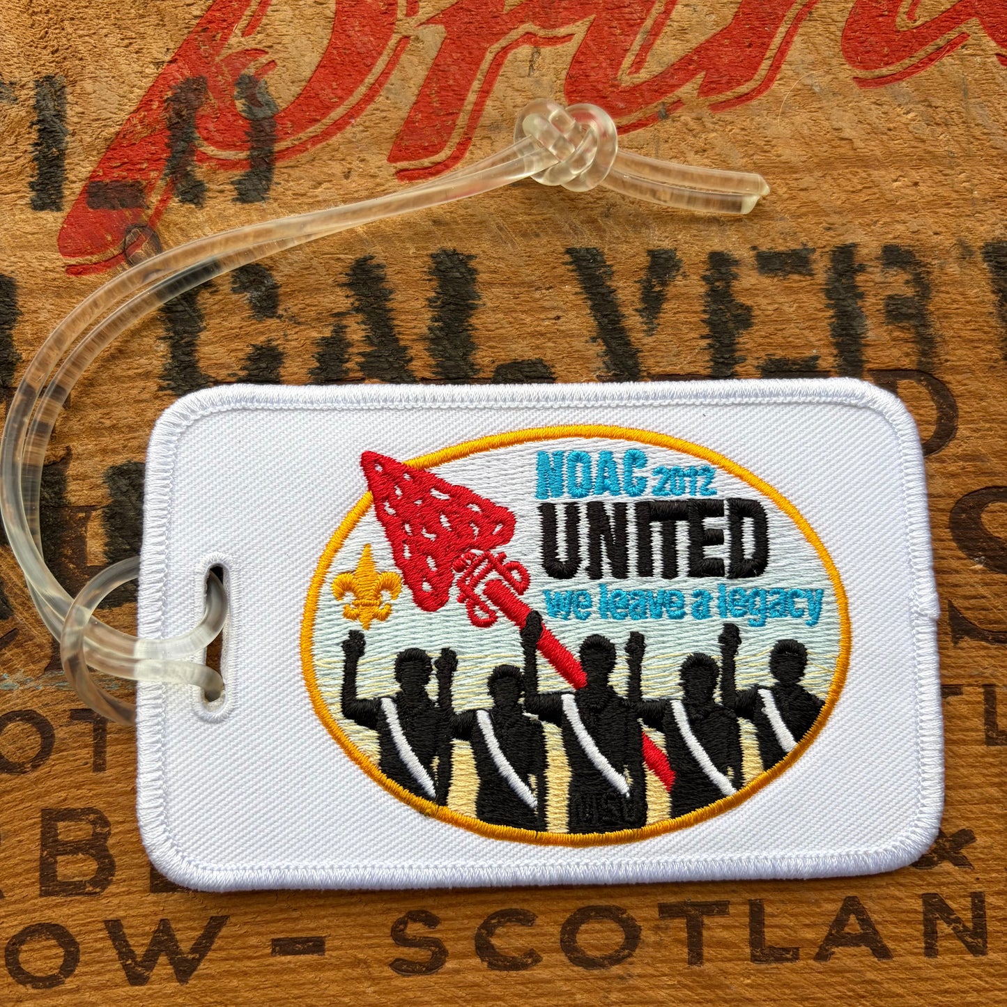 【USA vintage】Boy Scout Luggage Tag