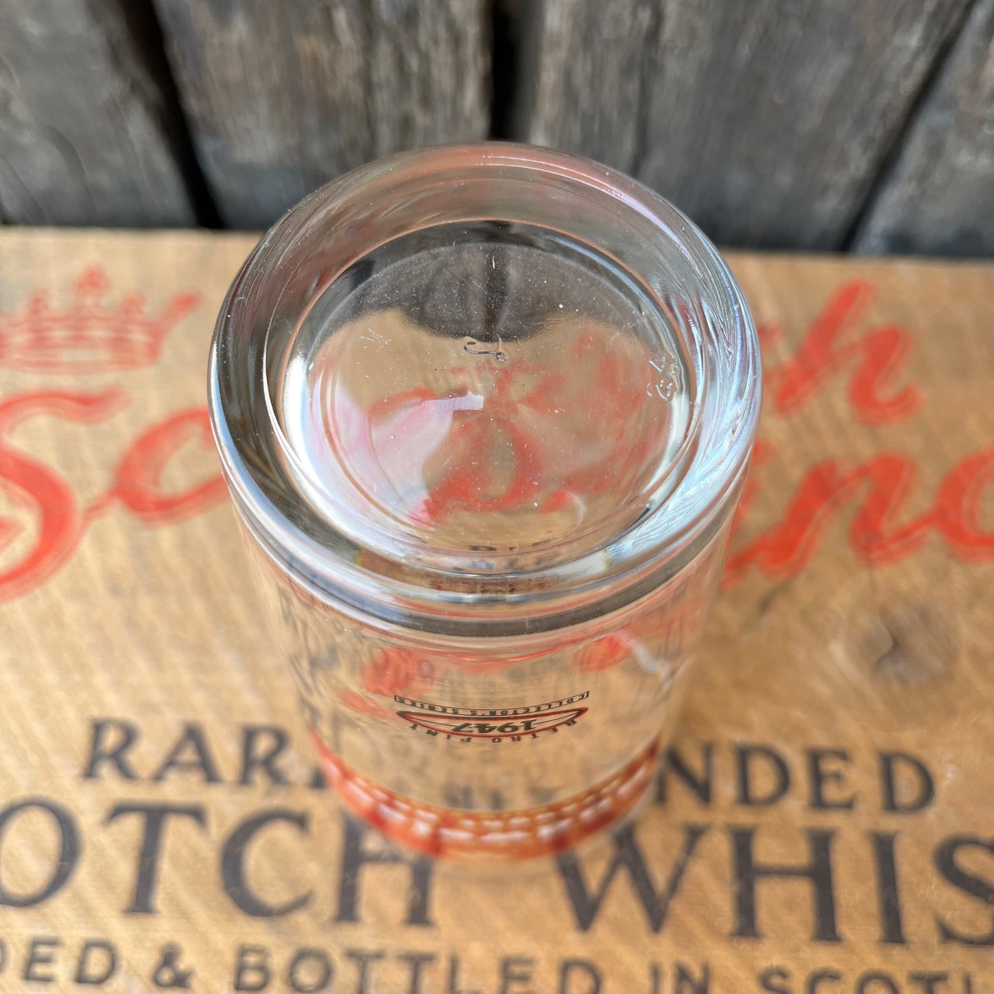 【USA vintage】Budweiser Beer Glass 1947