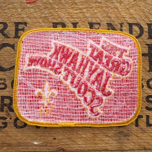 【USA vintage】Boy Scout Patch The Great Jayhawk Scout Show