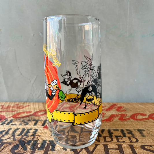【USA vintage】Happy Birthday Bugs Glass