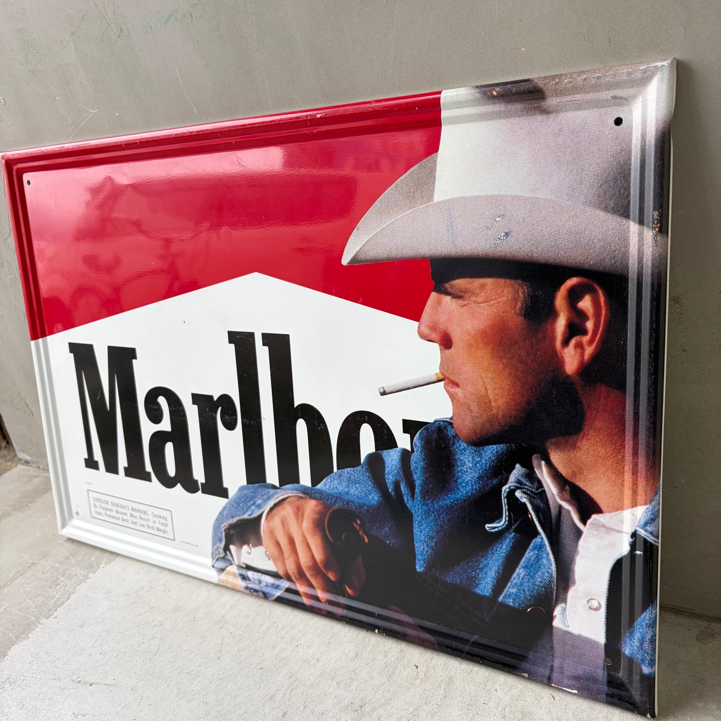 【USA vintage】Marlboro Metal Sign