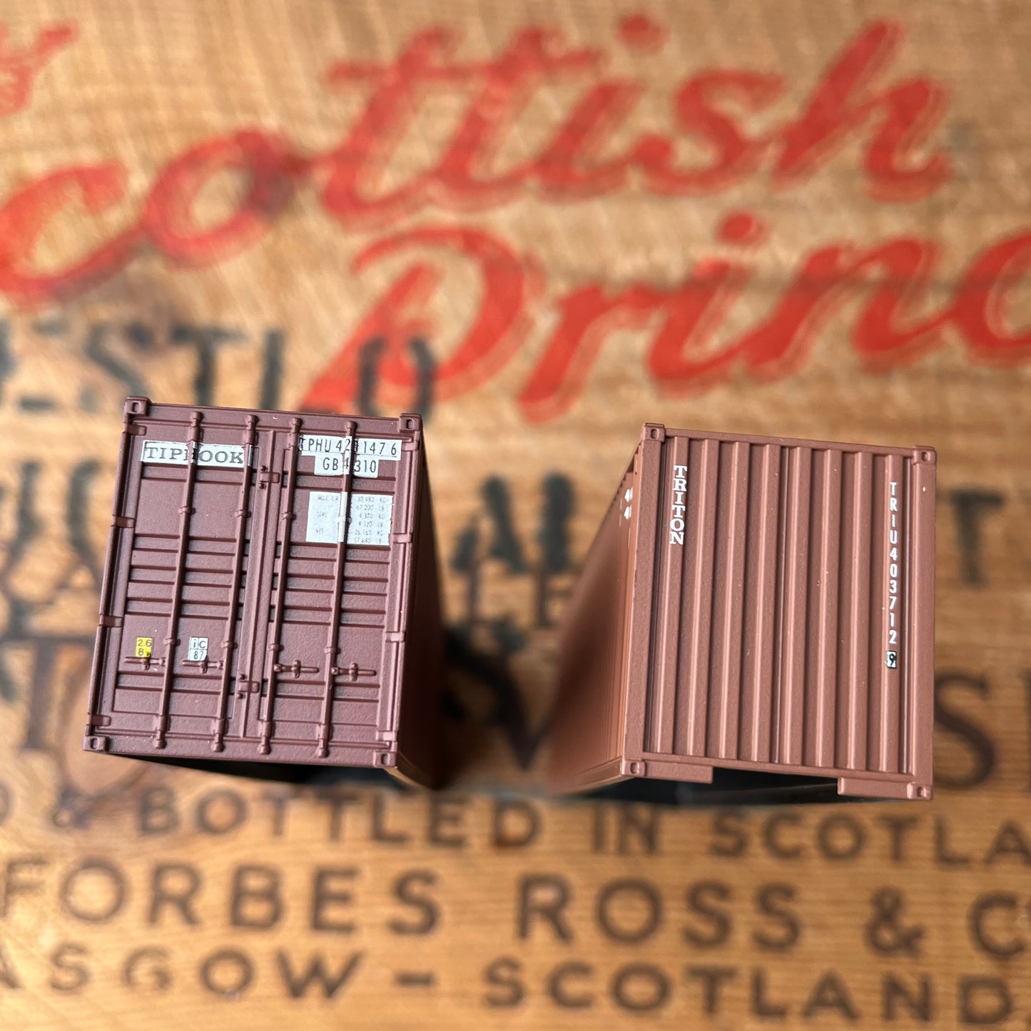 【USA vintage】ATHEARN 5746 40FT CONTAINER TIP HOOK TRITON