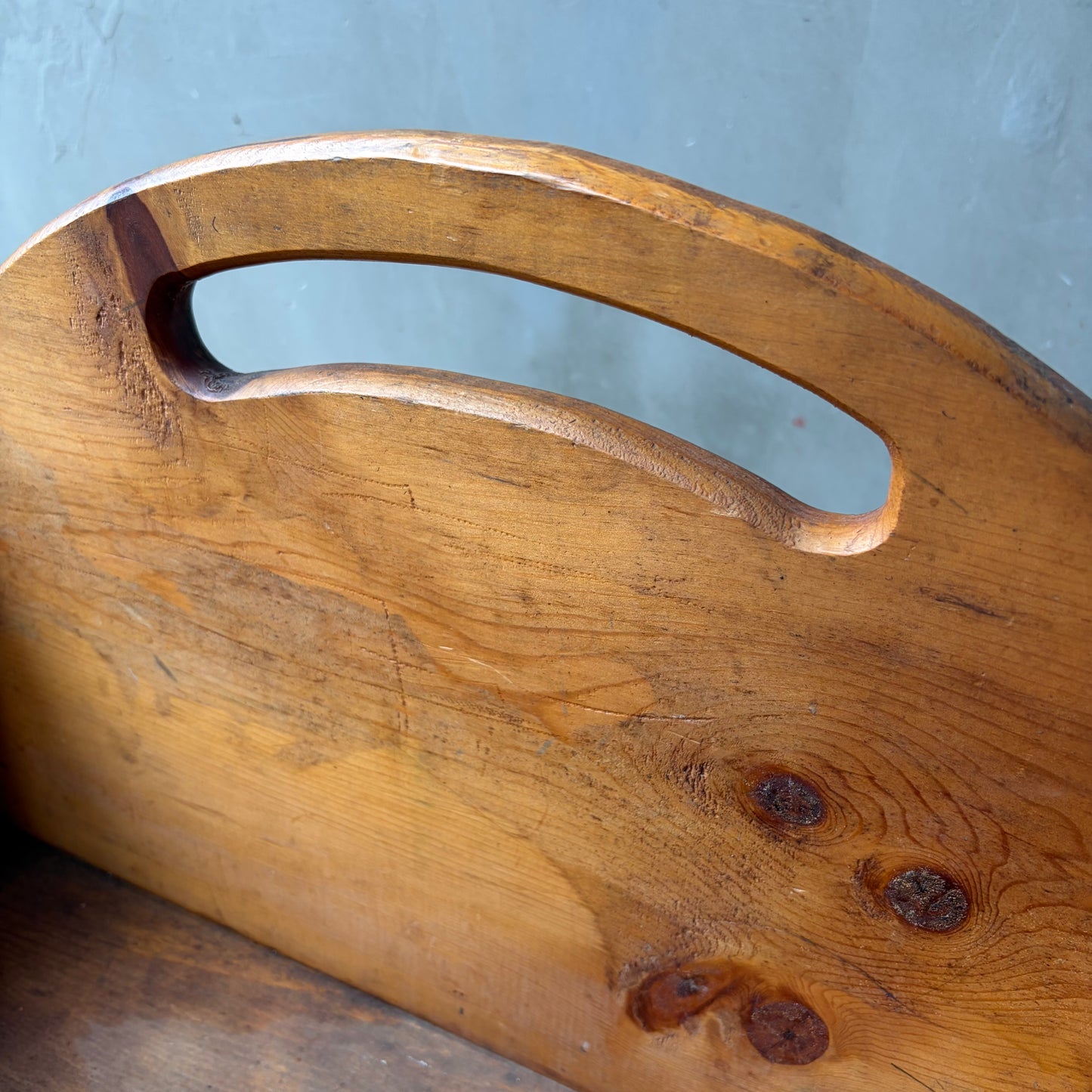 【USA vintage】Wooden Toolbox