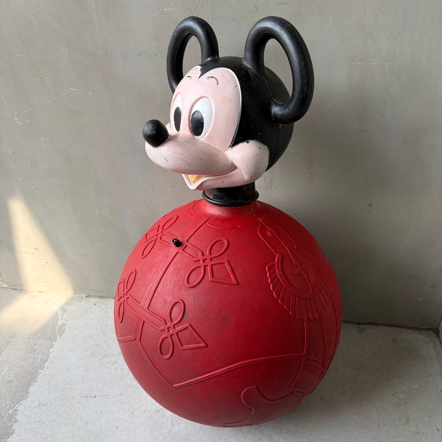 【USA vintage】70s Mickey Mouse Hoppity Bouncy Ball