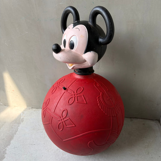 【USA vintage】70s Mickey Mouse Hoppity Bouncy Ball