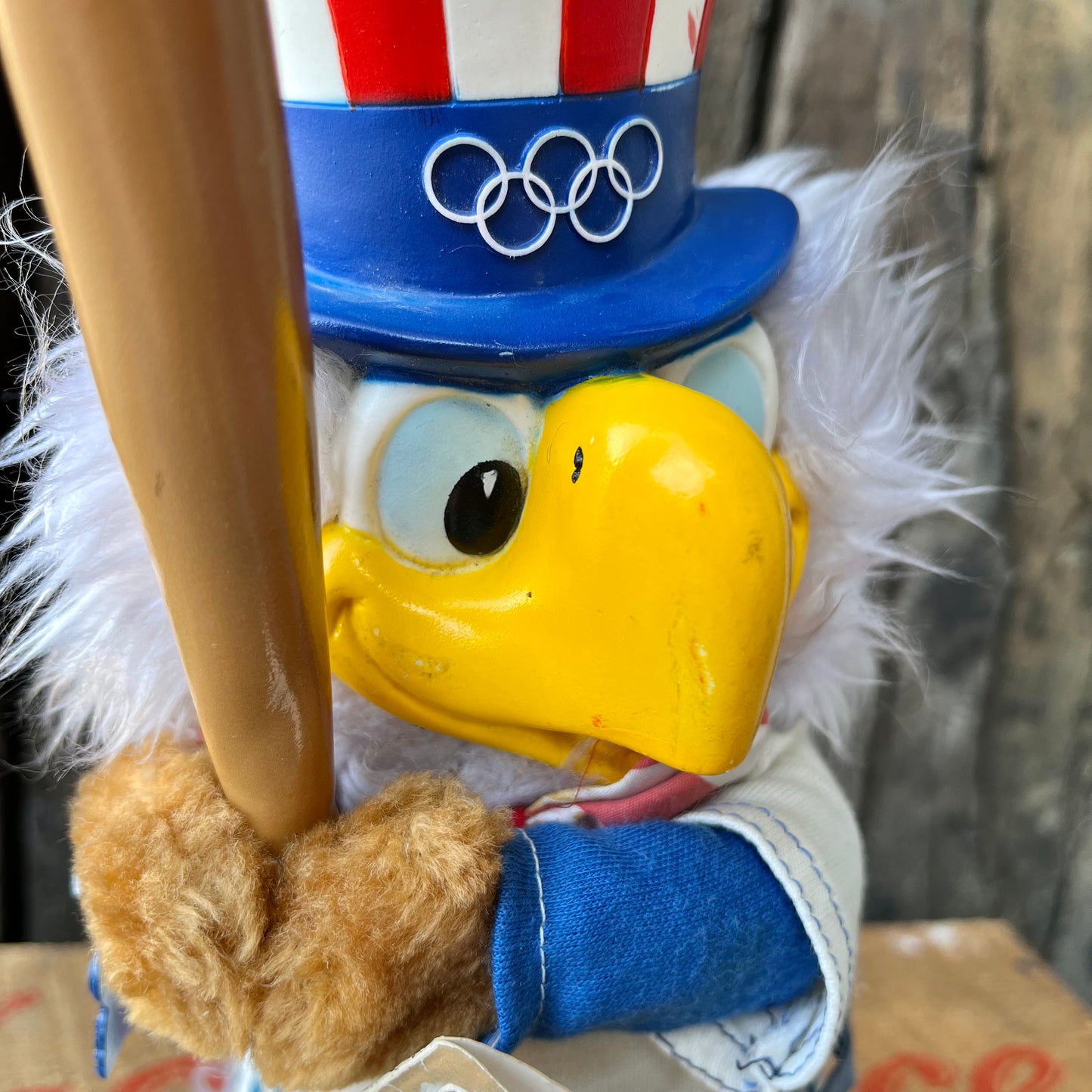 【USA vintage】SAM The Olympic Eagle Plush