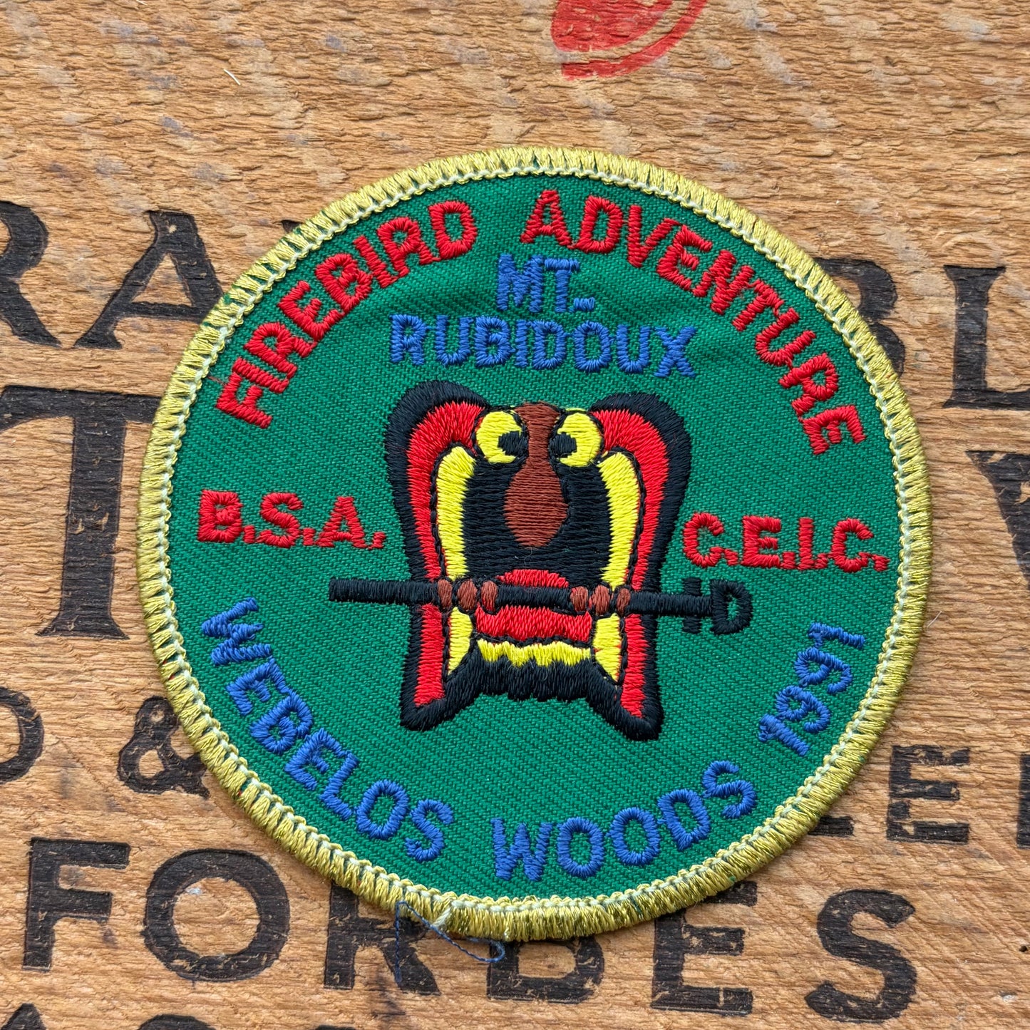 【USA vintage】Boy Scout FIREBIRD ADVENTURE Patch