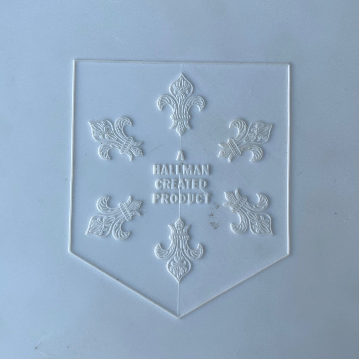 【USA vintage】Hallman Created Products Trash Basket