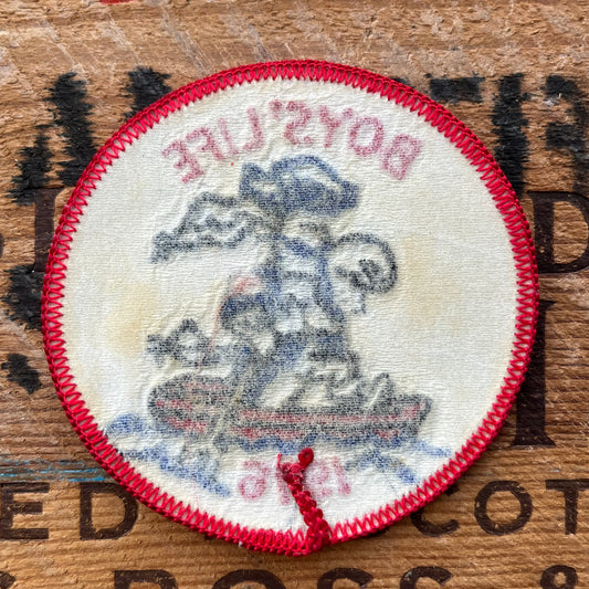 【USA vintage】Boy Scout Patch BOY’S LIFE