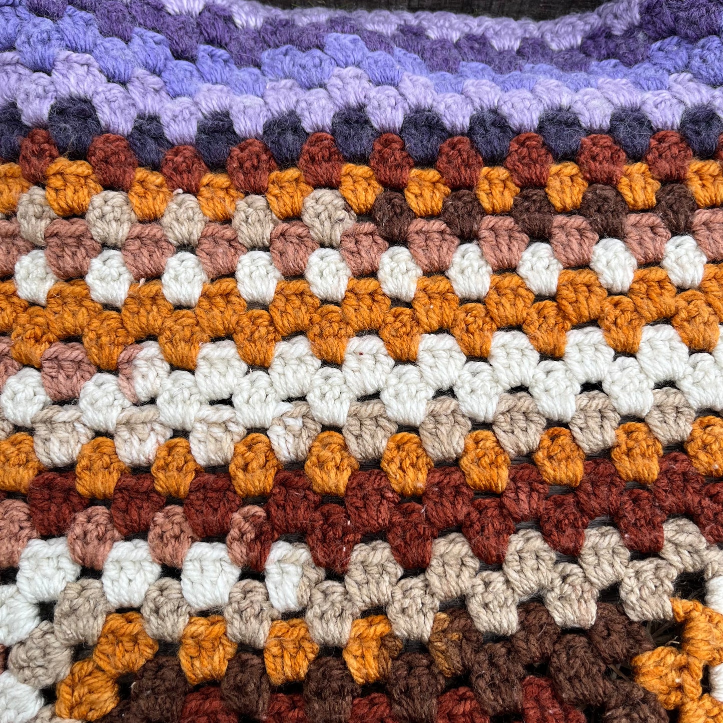 【USA vintage】Granny Blanket Square