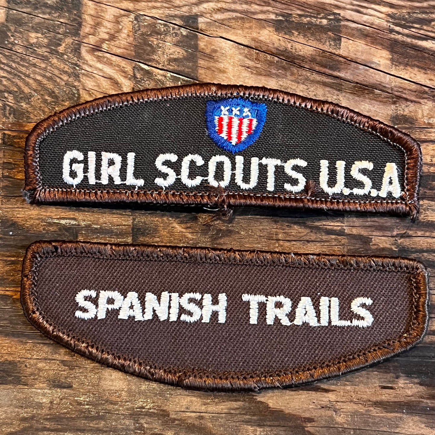 【USA vintage】ワッペン　GIRL SCOUTS U.S.A.