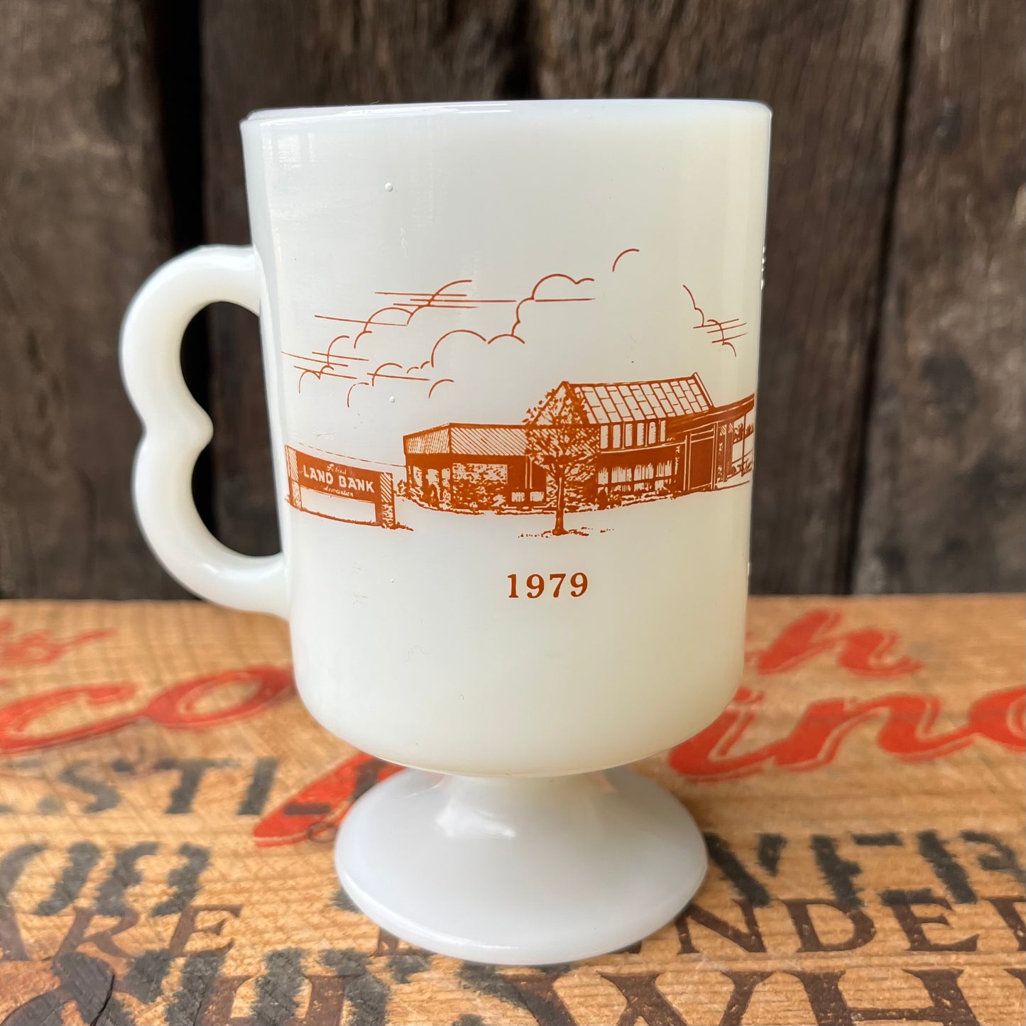 【USA vintage】Federal Land Bank Mug Cup