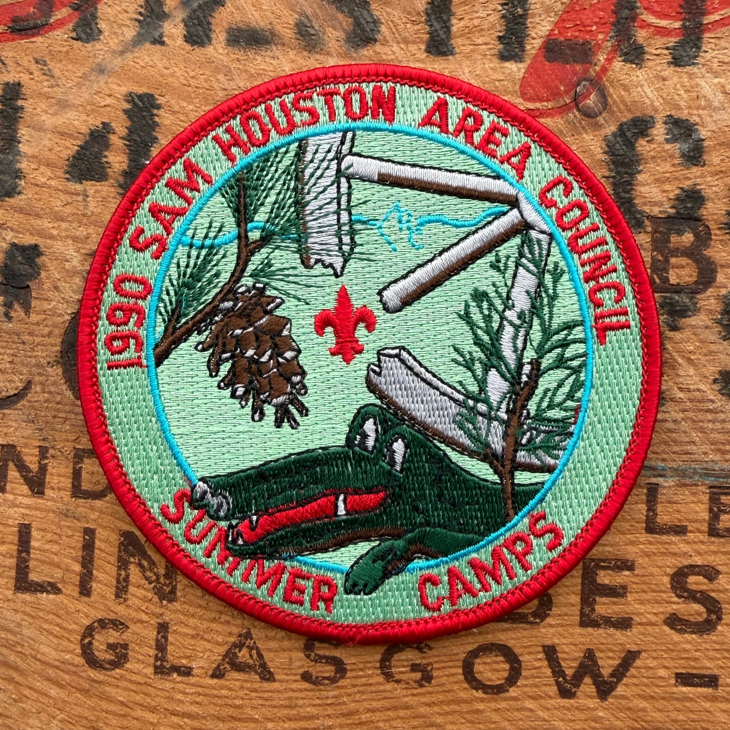 【USA vintage】Boy Scout Patch Sam Houston Area Council