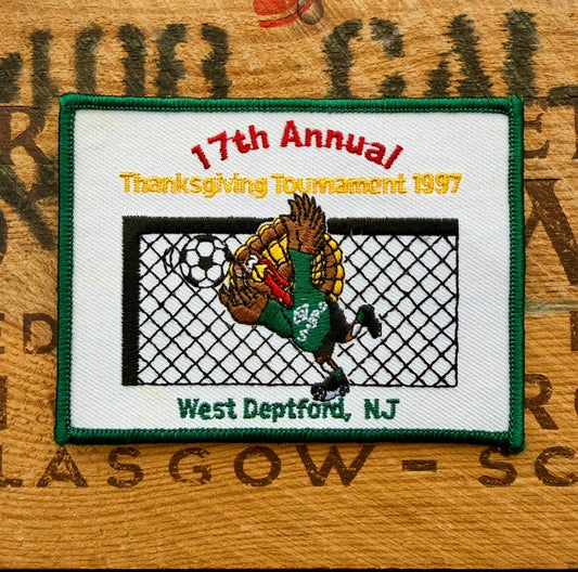 【USA vintage】Thanksgiving Soccer Tournament Patch