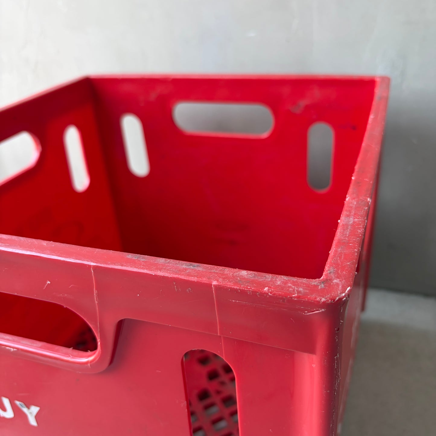 【USA vintage】Sealtest Milk Crate
