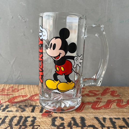 【USA vintage】Mickey Mouse Heavy Beer Mug