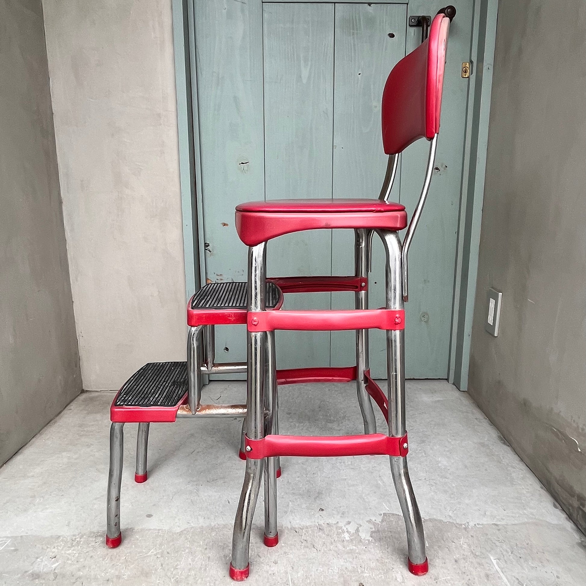 USA vintage】COSCO Step up chair – 雑貨屋ポッポ USA vintage】COSCO Step up chair – 雑貨屋ポッポ