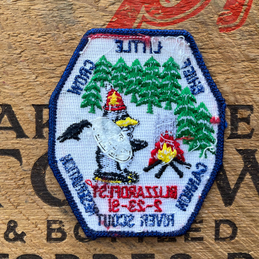 【USA vintage】Boy Scout Patch BLIZZARDFEST