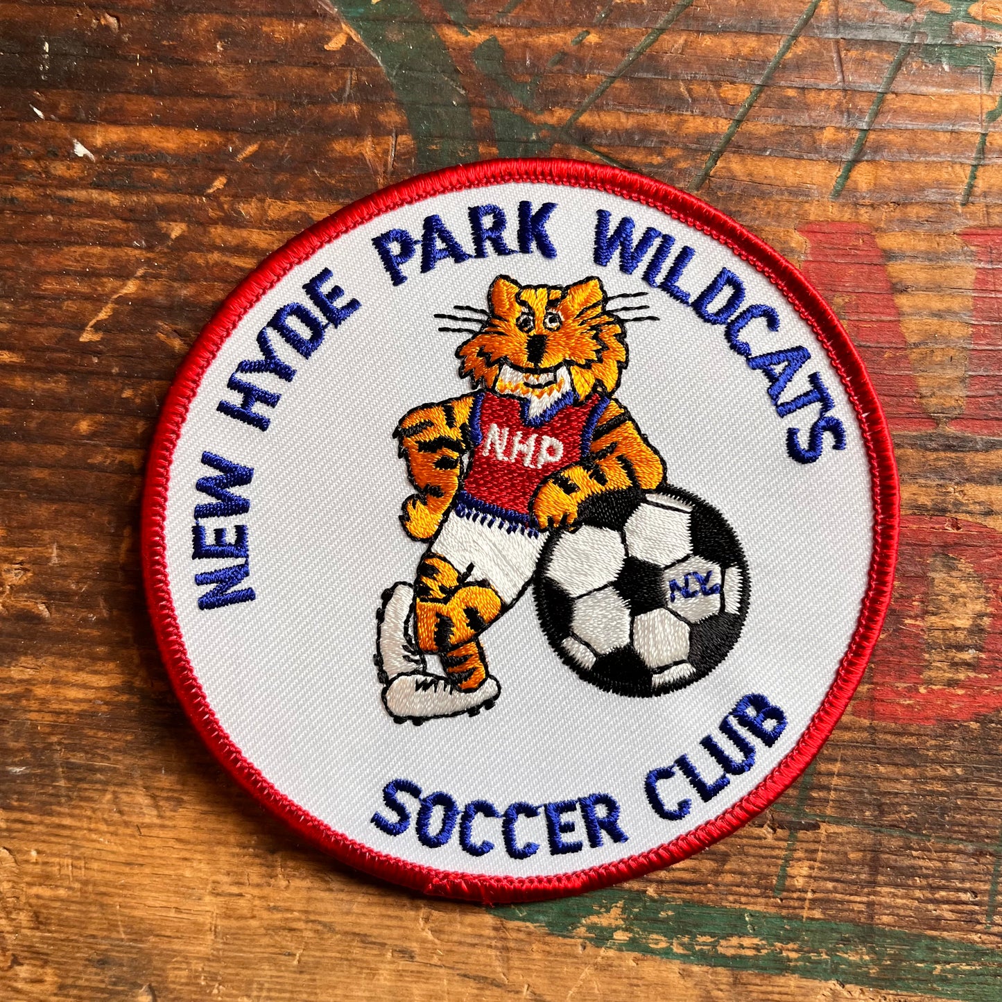 【USA】ワッペン NEW HYDE PARK WILDCATS SOCCER CLUB