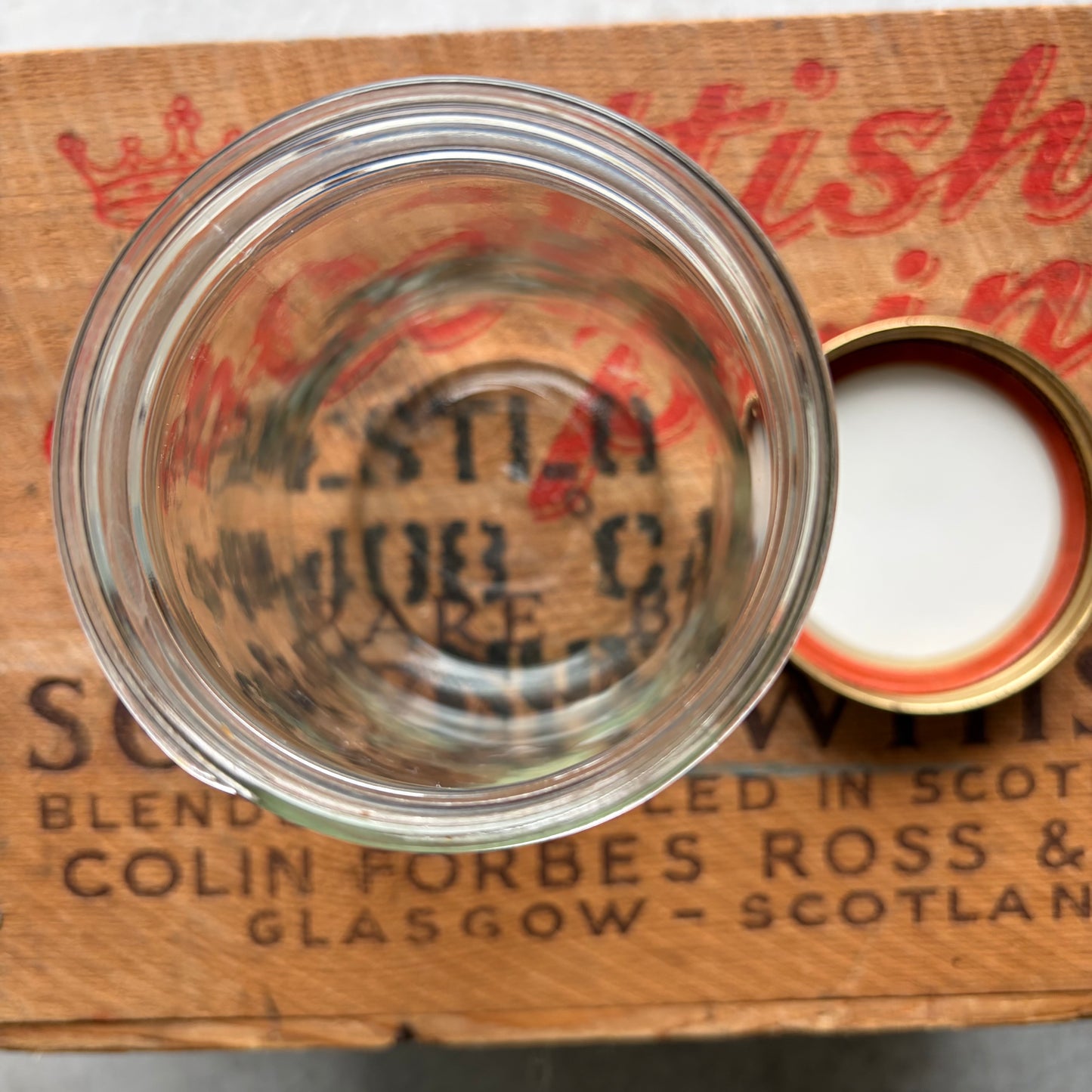 【USA vintage】Ball Mason Glass Jar